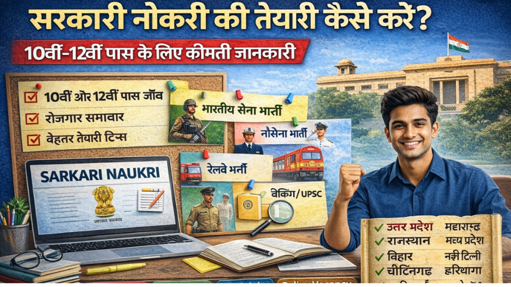 सरकारी नौकरी की तैयारी कैसे करे