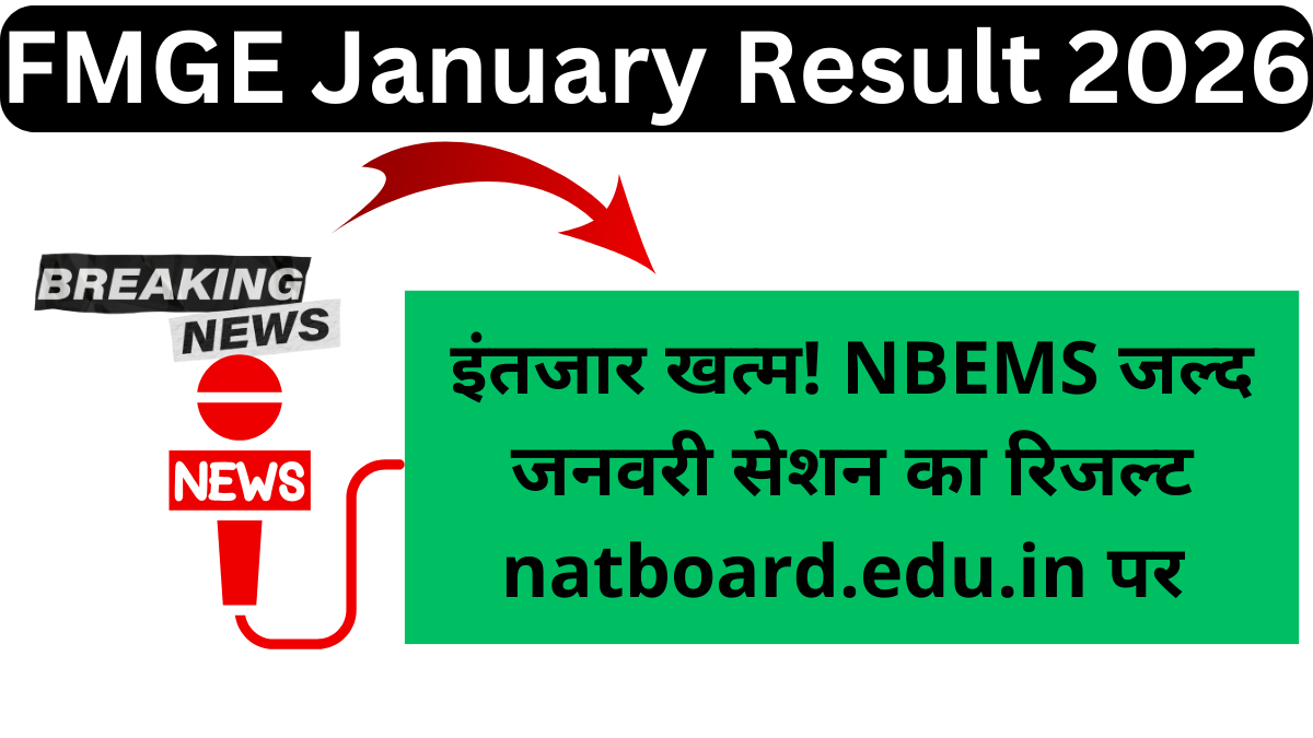FMGE January Result 2026
